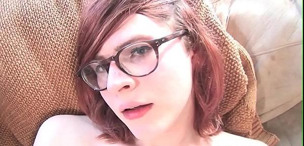  Solo spex trans fingers ass at porn audition